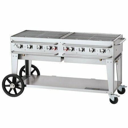 CROWN CV-RCB-60-SI-BULK 60in Pro Series Outdoor Rental Grill w Single Gas Connection Bulk Tank Capacity 255RCB60BL